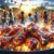 Sriracha BBQ Chicken Drumsticks for a Flavor Burst