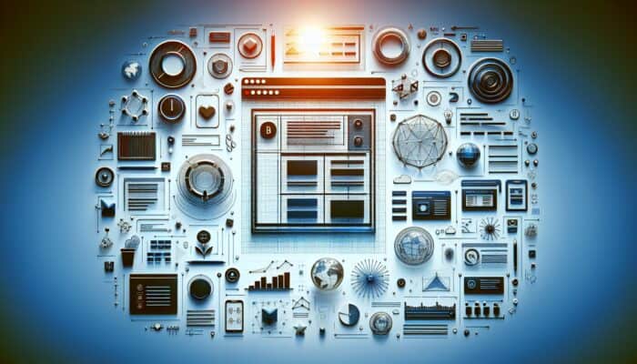 A modern website design featuring consistent branding, clear layouts, high-quality visuals, micro-interactions, mobile optimization, whitespace, and accessibility features.